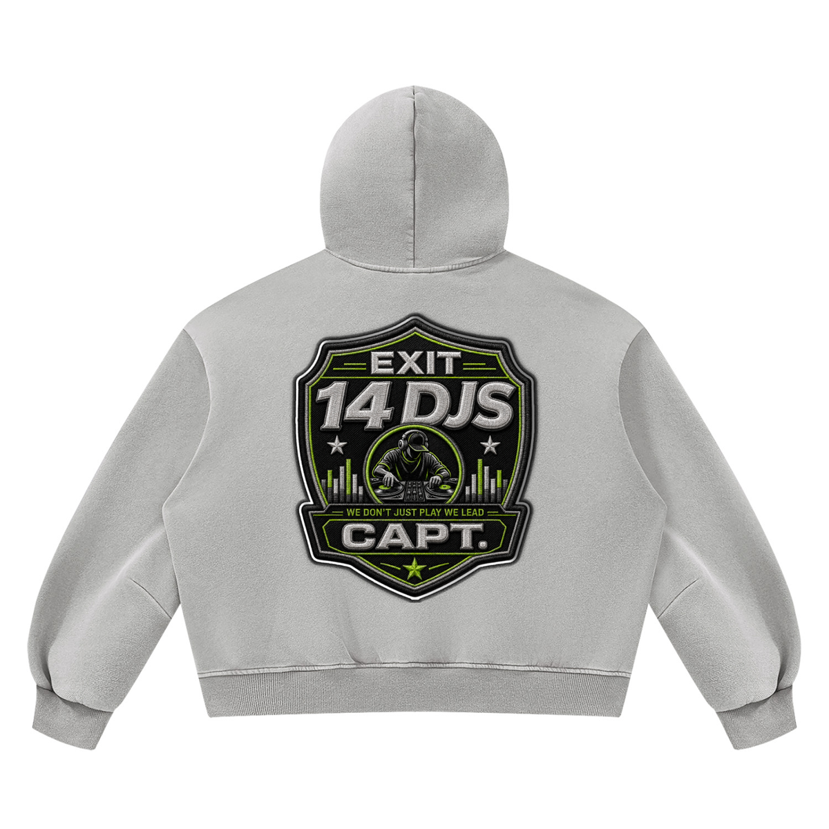 "Exit 14" Vintage Wash Barrel Leg Fleece Sweatsuit