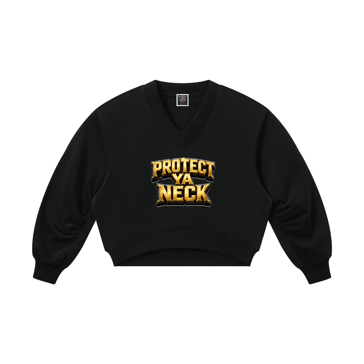 PYN™ Women’s Crop V-Neck Sweatshirt