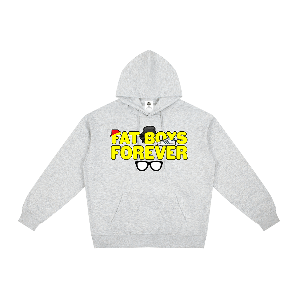 "Fat Boys Forever" Relaxed Fit Hoodie