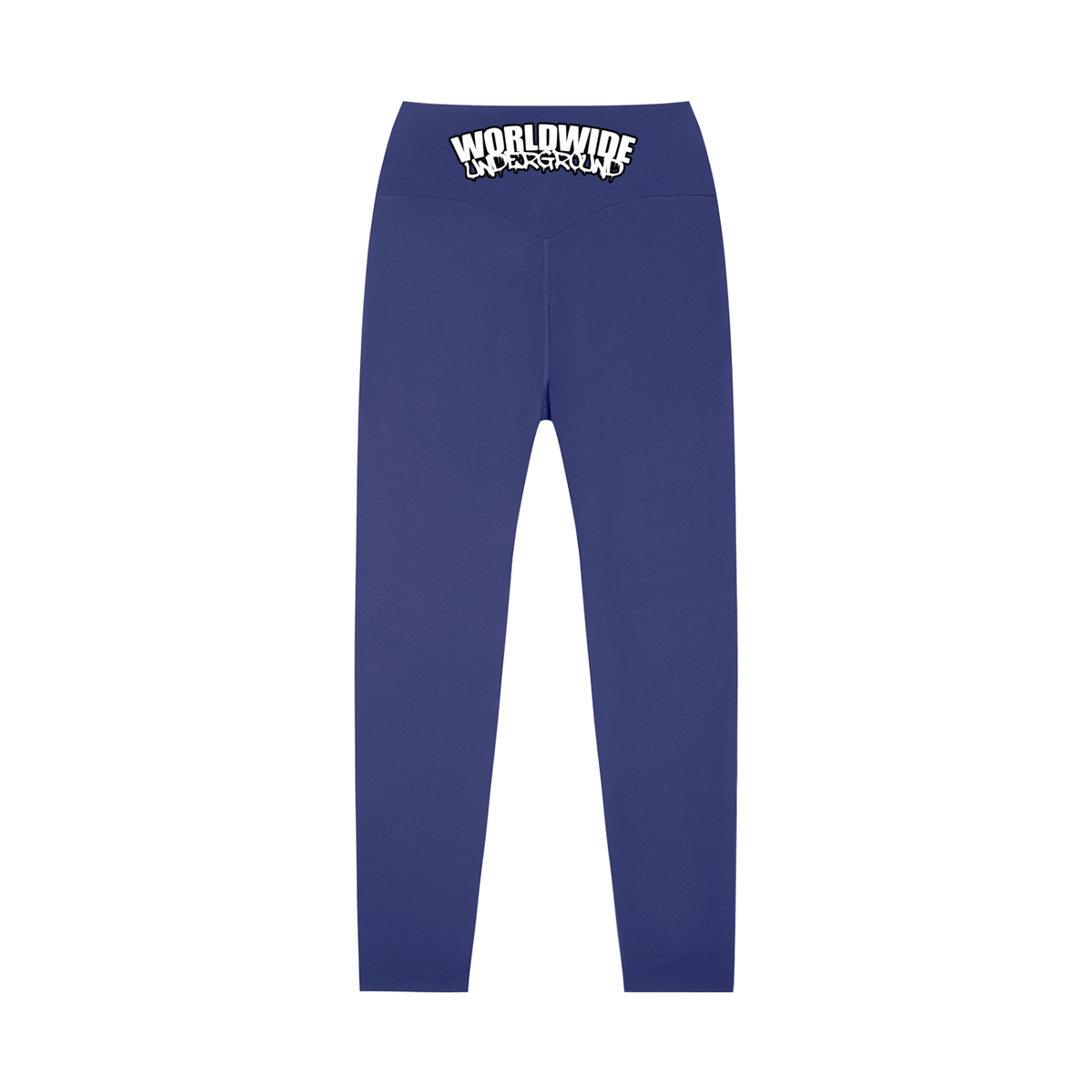 "Worldwide Underground" High-Waisted Yoga Leggings