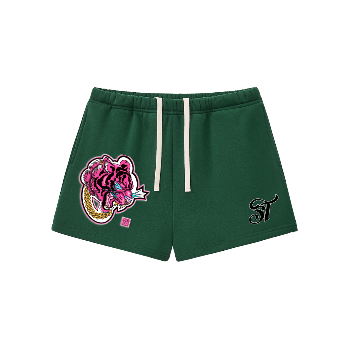 Brooklyn Zoo "Tiger Style" Women's Straight Leg Fleece Set