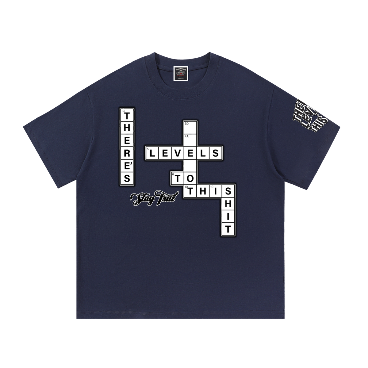"LEVELS" Cotton T-Shirt