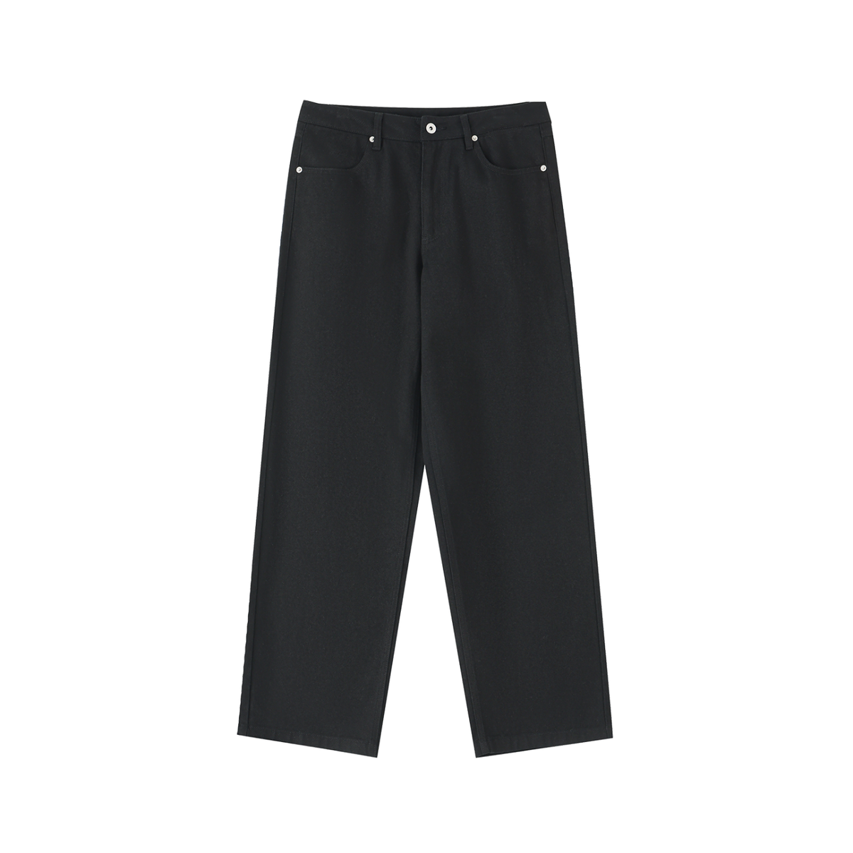 Men's Heavyweight Cotton Straight-Leg Khakis