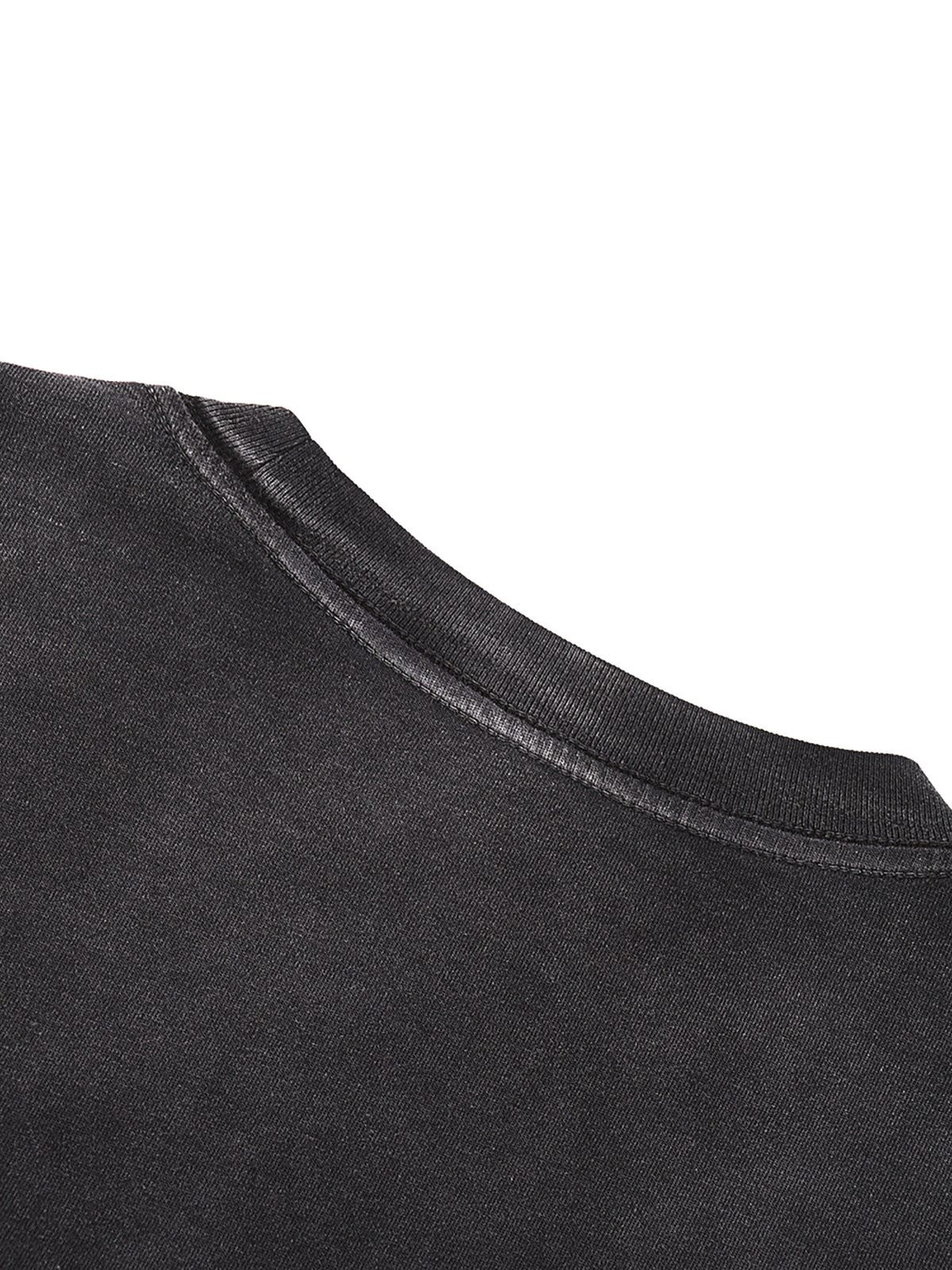 "Divine Theories" Gradient Washed Long Sleeve T-Shirt