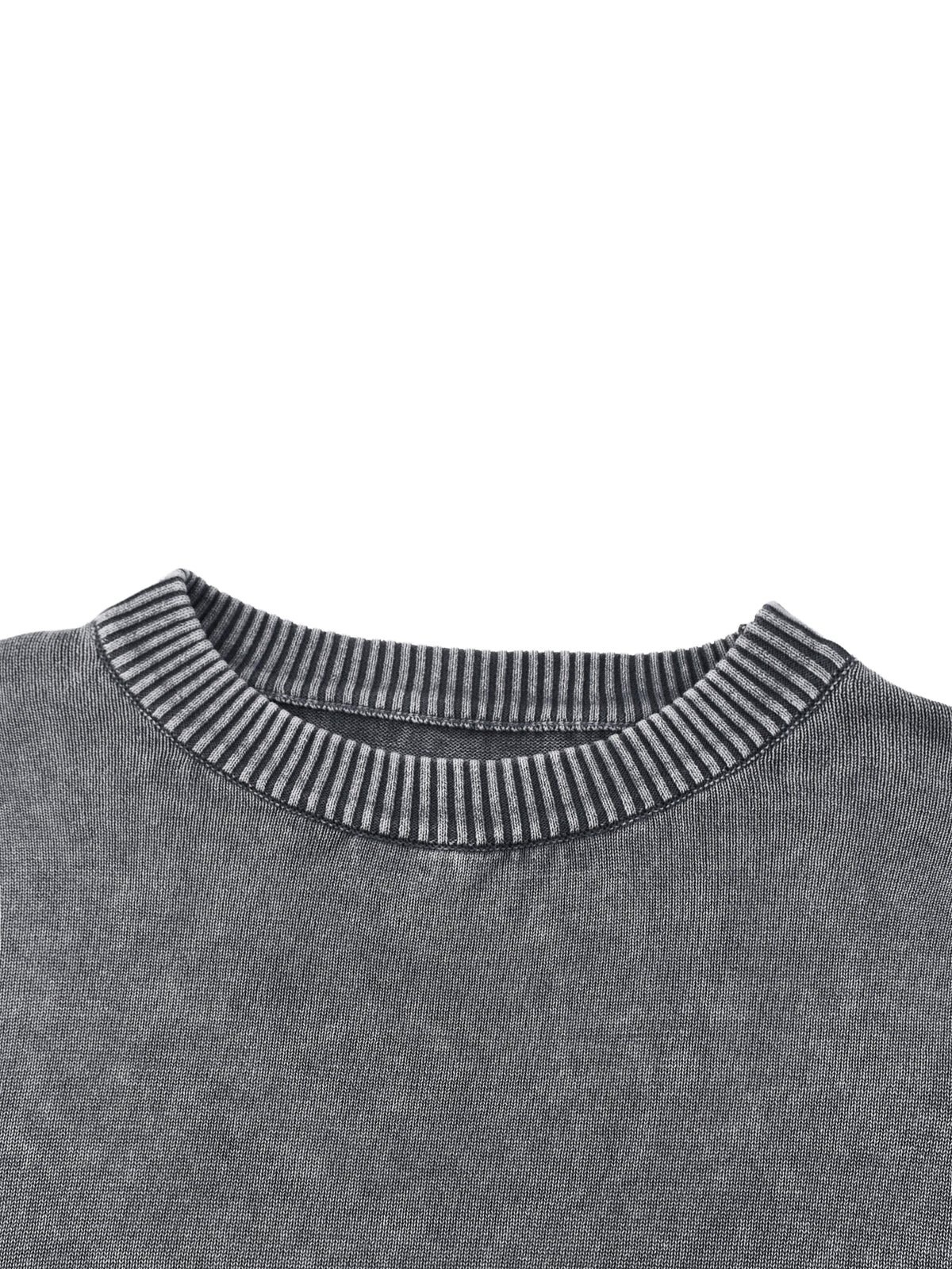 "DREAM CHASERS" Mineral Wash Oversized Sweater
