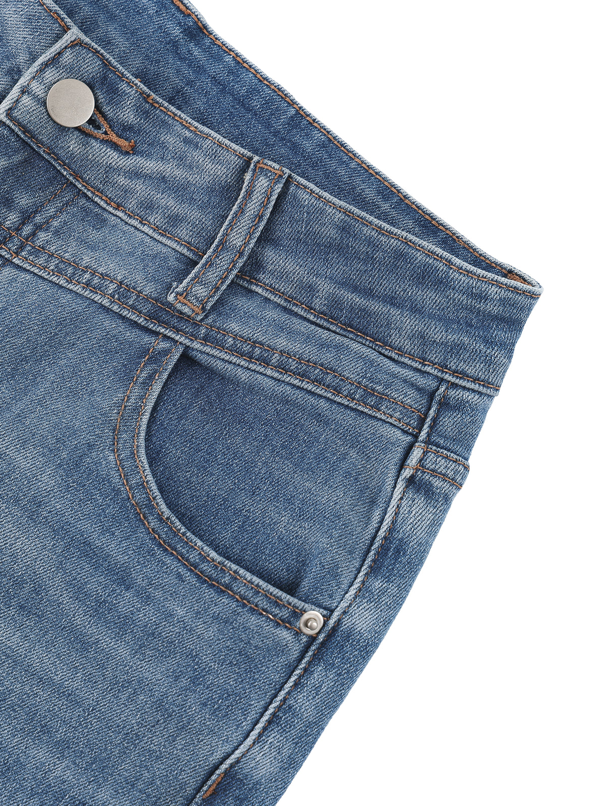 Brooklyn Republic essentials™ Women's Vintage Wash Wide Leg Jeans