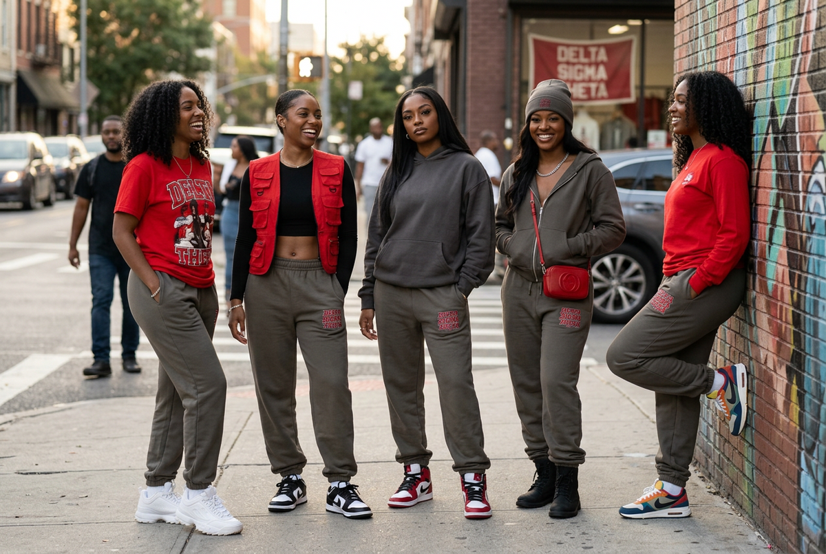 The Yard™ Culture Shock "Delta" Embroidered Heavyweight Sweatpants