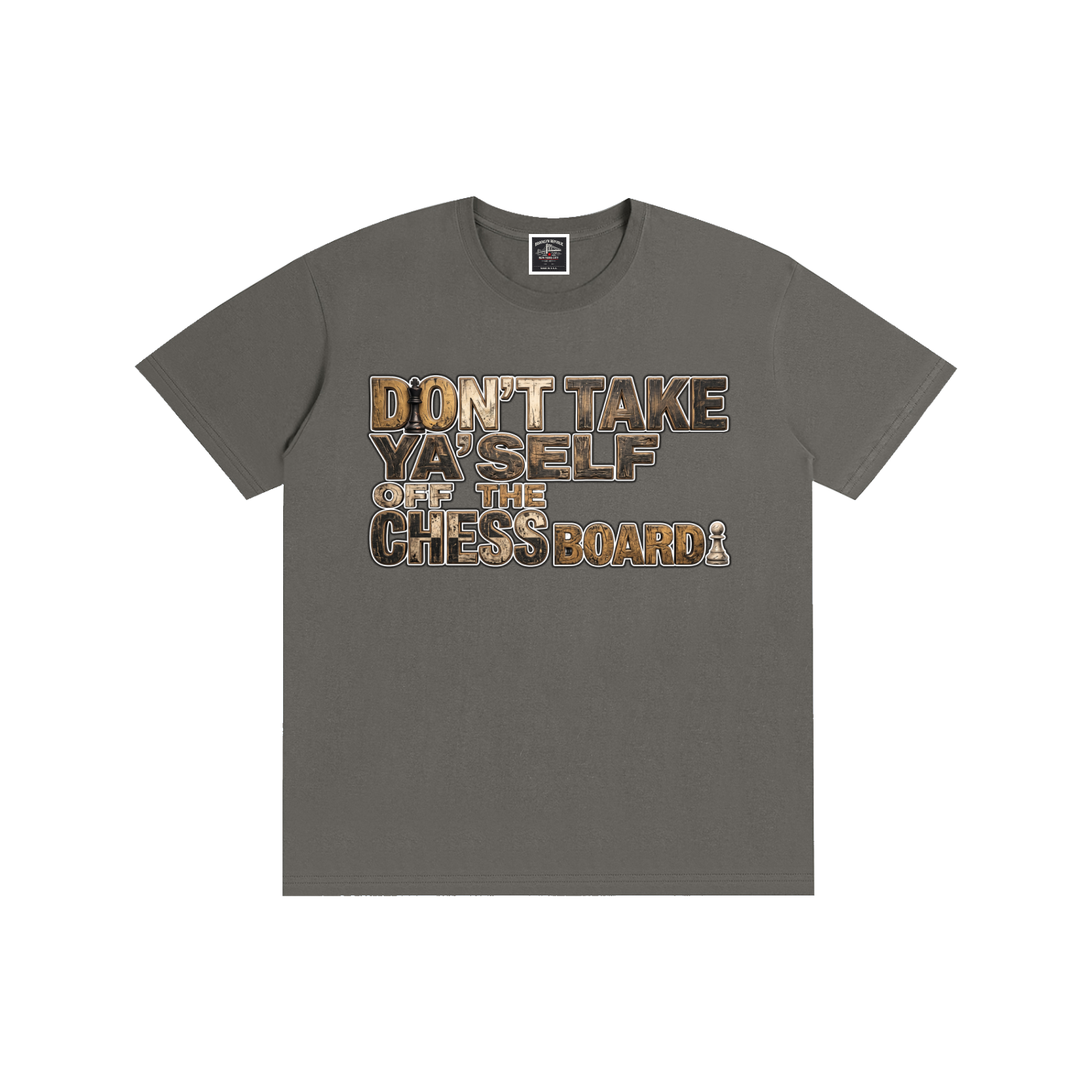 PYN™ "Chessboxin" Cotton Unisex T-Shirt