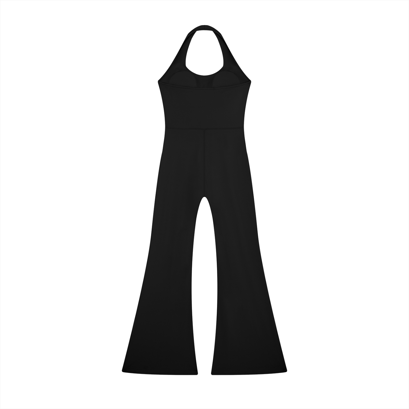 "Brooklyn Republic Essentials" Women’s Halter Flared Jumpsuit