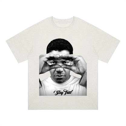 "Through Gods Viewfinder" Oversized Drop Shoulder T-Shirt