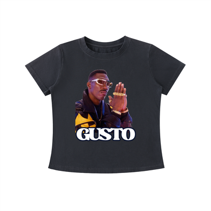 "Gusto" Vintage Wash Slim Fit T-shirt