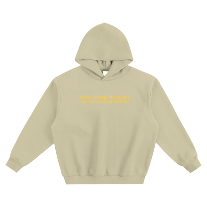 MITM "Morning Wood" Embroidered Fleeced Boxy Hoodie