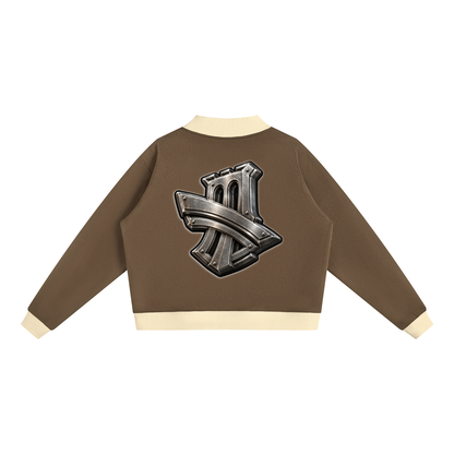 Brooklyn Republic Essentials™ Women’s Mock Neck Crewneck Sweatshirt
