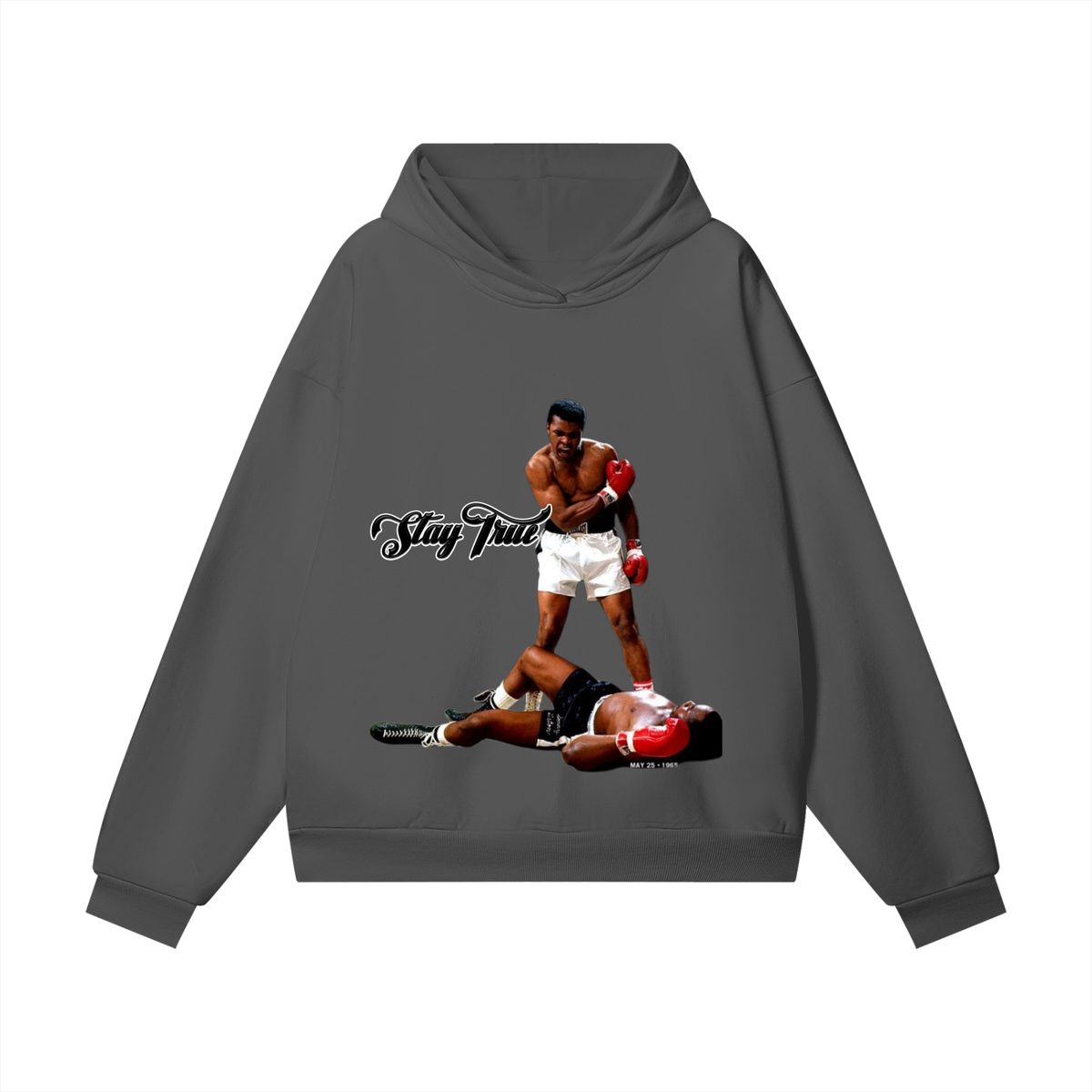 "Taming of The Grizzly" Heavyweight Hidden Pocket Fleece Hoodie