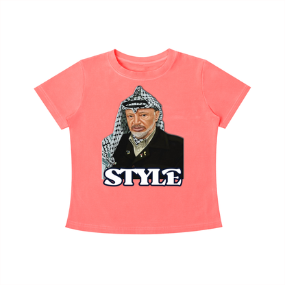 "PLO Style" Vintage Wash Slim Fit T-shirt