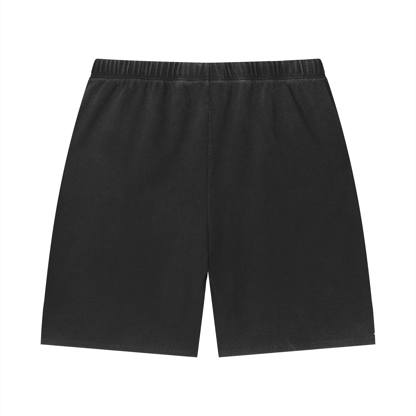 PYN™ x BKRP™ "PYN"  Vintage Wash Sunfade Waffle Raw Hem Shorts