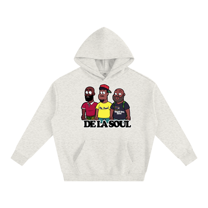 "DE LA TITANS" Oversize Fleeced Hoodie