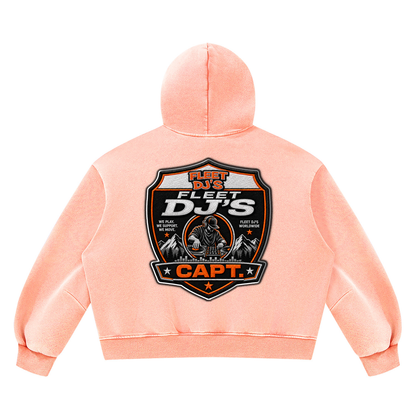 "Fleet DJ's" Vintage Wash Boxy Fleece Sweatsuit