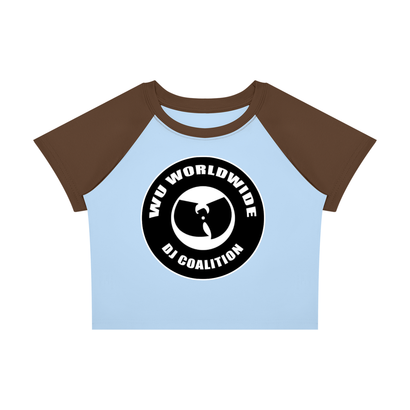 PYN™ "Wu World DJ Coalition" Women’s Raglan Color Block Baby T-Shirt
