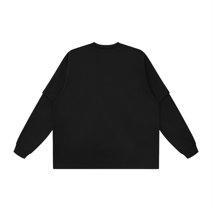 "Emperor's New Clothes" Layered Oversized T-Shirt