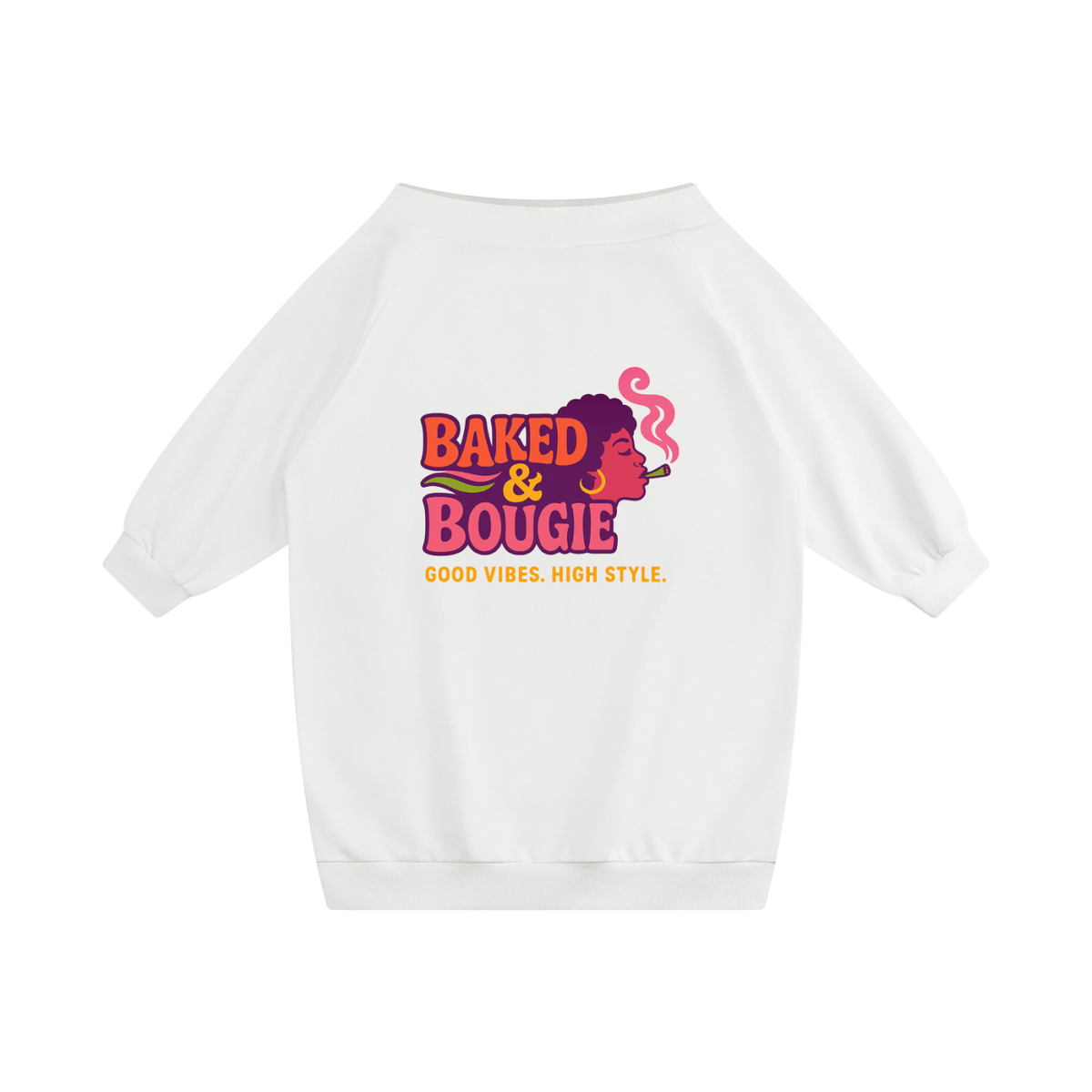 Sparksky & Dutch™ "Baked & Bougie" Women's Off-the-Shoulder Dress