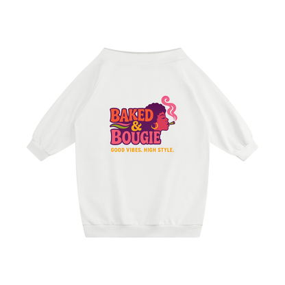 Sparksky & Dutch™ "Baked & Bougie" Women's Off-the-Shoulder Dress