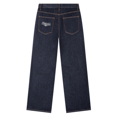 PYN™ x BKRP™ "Cut & Sew" Heavyweight Straight Leg Denim Jeans