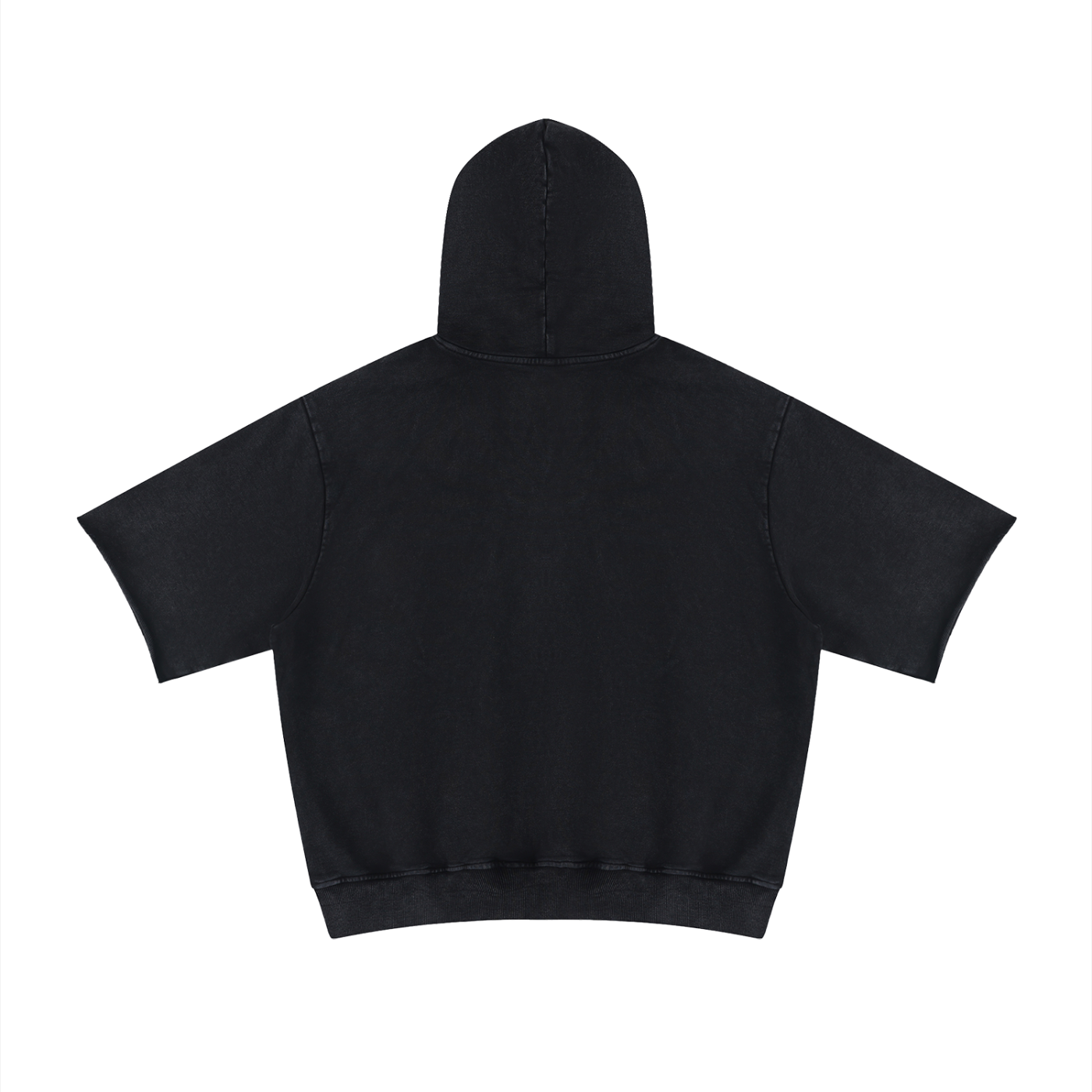 "Brooklyn Strong" Mineral Wash Short Sleeve Hoodie
