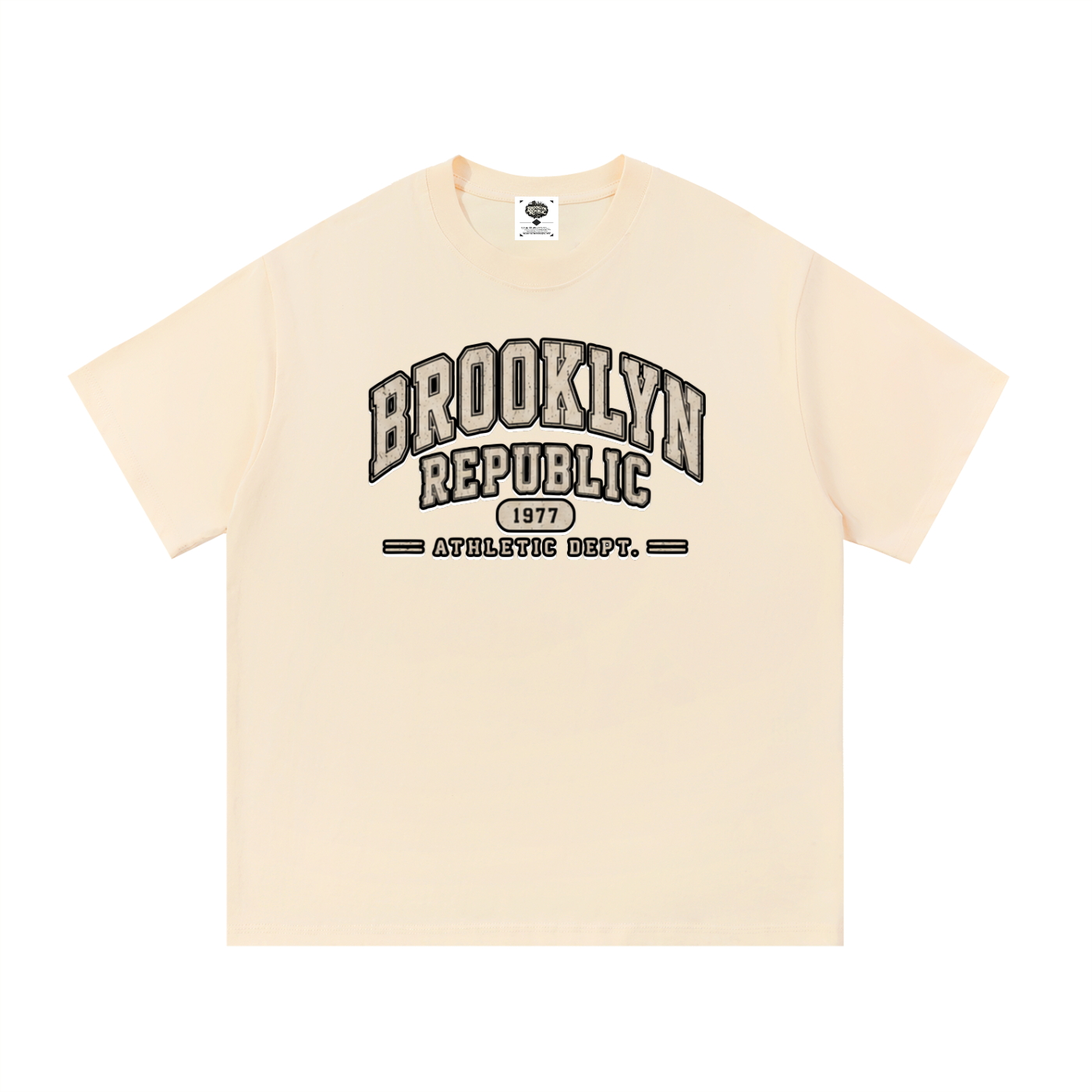 "Brooklyn Republic Essentials" Cotton T-Shirt