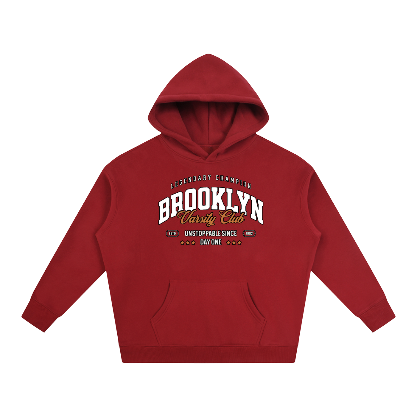 "Varsity Club" Oversize Fleeced Hoodie