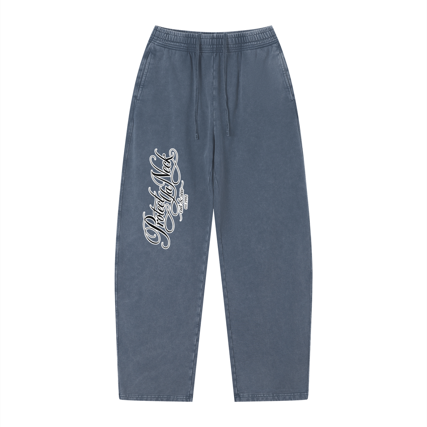 PYN™ x BKRP™ "Cut & Sew" Vintage Wash Loose Sweatpants