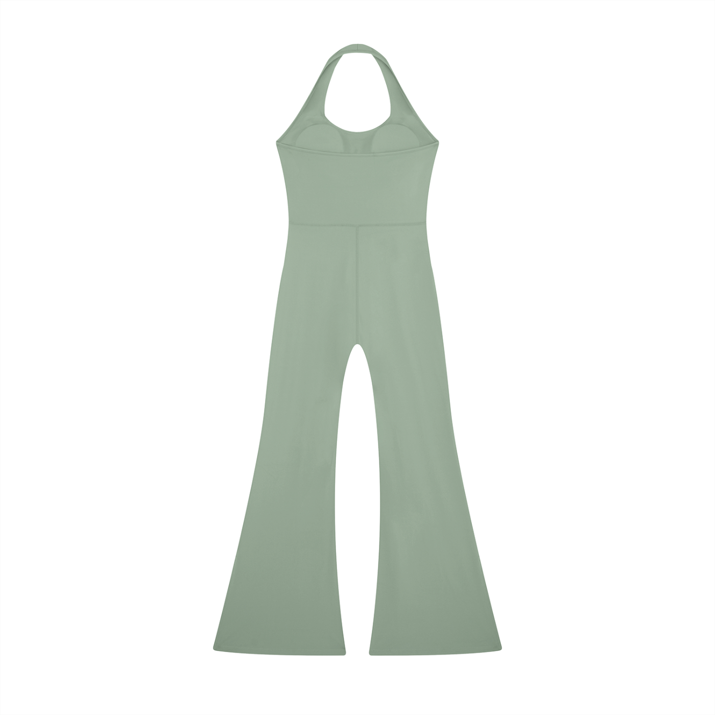 "Brooklyn Republic Essentials" Women’s Halter Flared Jumpsuit