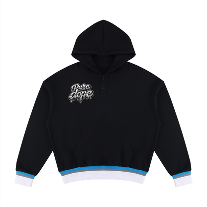 "Alien Invasion" Oversized Color Block Boxy Hoodie