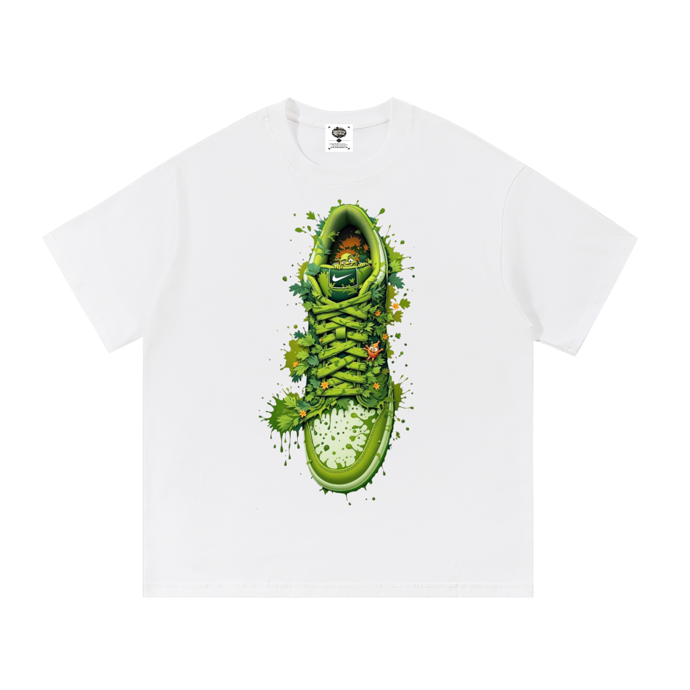 "Green Envy" Cotton T-Shirt