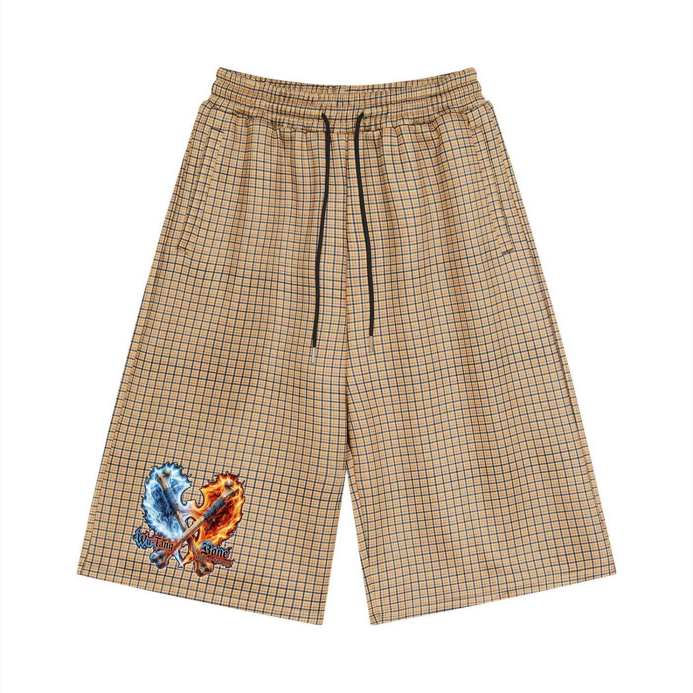 PYN™ "The Final Chamber" Plaid Drawstring Short Set