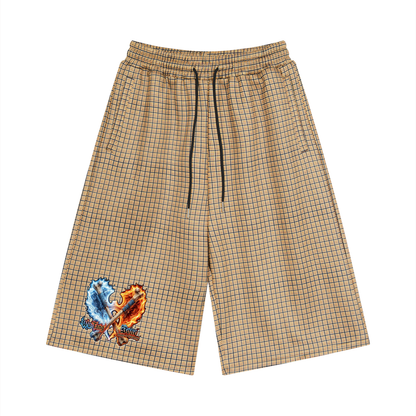 PYN™ "The Final Chamber" Plaid Drawstring Short Set