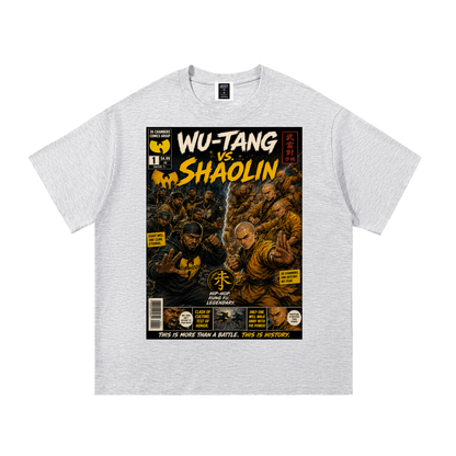 PYN™ x BKRP™ "Wu-Tang vs. Shaolin" Cotton T-Shirt