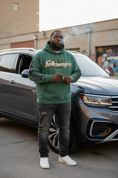 "Road Trip" Snow Wash Fleece Oversize Hoodie