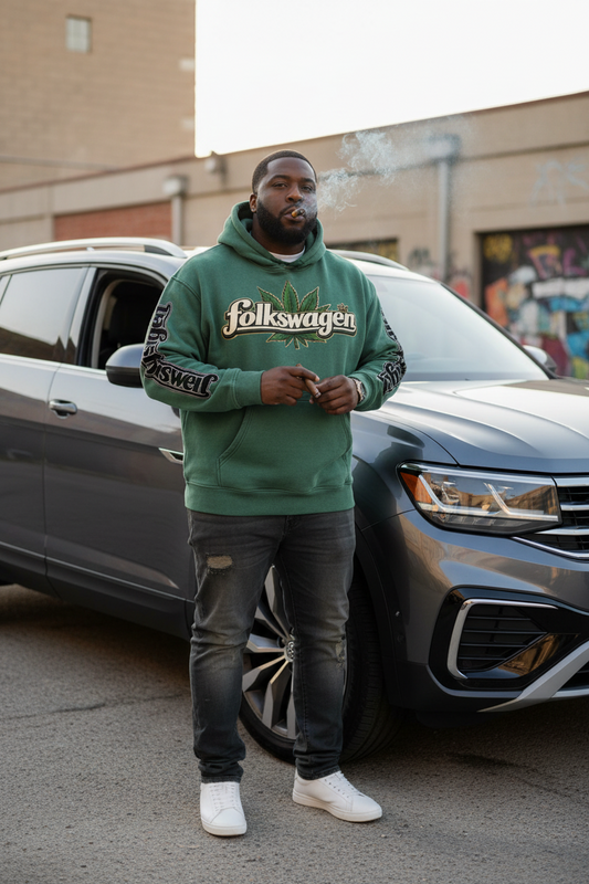 "Road Trip" Snow Wash Fleece Oversize Hoodie