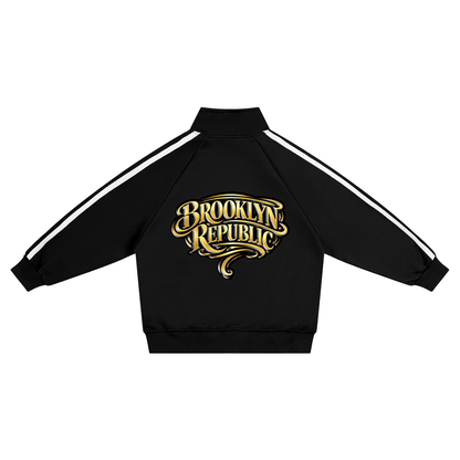 Kids’ Contrast Tape Coach Jacket