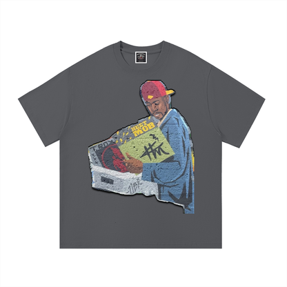 "CHUGHES 4 EVA" Cotton T-Shirt