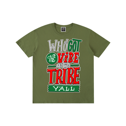 "The Vibe" Cotton T-Shirt
