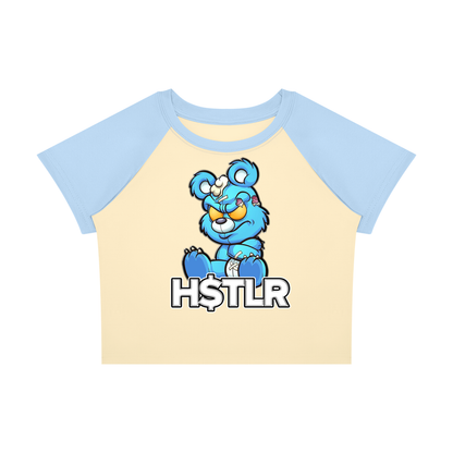 "H$TLR" Women’s Raglan Color Block Baby T-Shirt