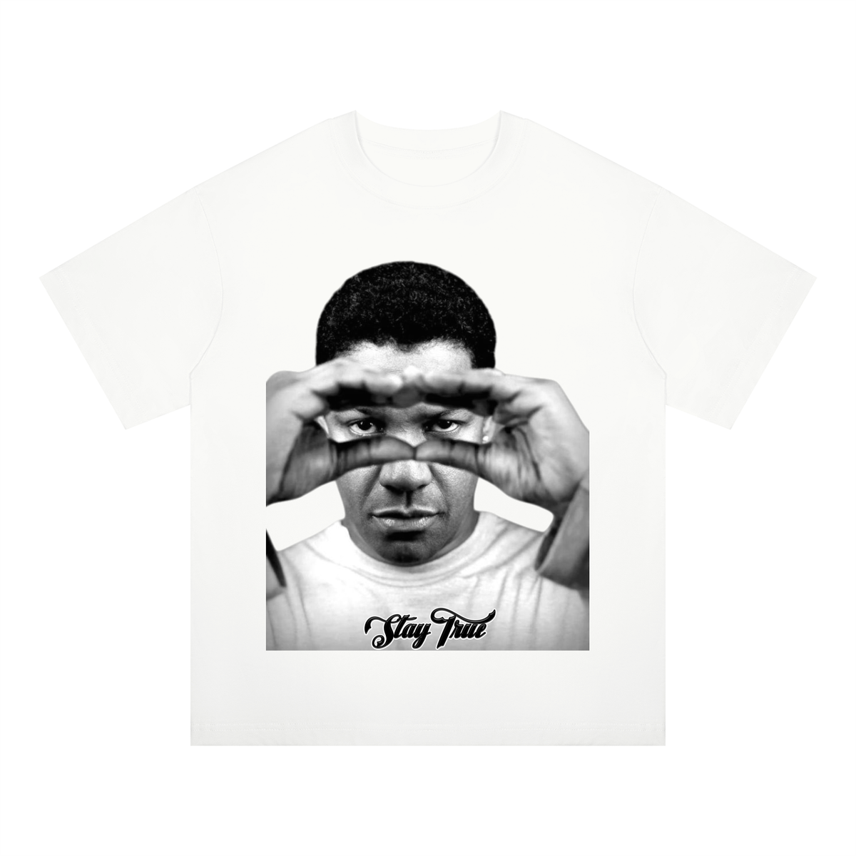 "Through Gods Viewfinder" Oversized Drop Shoulder T-Shirt
