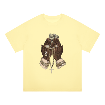 "In God We Trust/Lust" Oversized Drop Shoulder T-Shirt