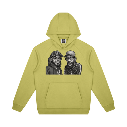 "How High" Oversized Raglan Pullover Hoodie