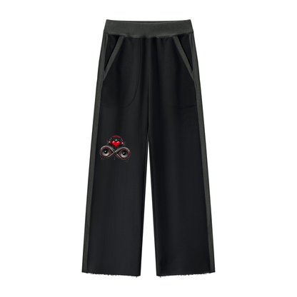 Infinity Sione "HeartBeatz" Women's Color Block Raw Hem Sweatsuit
