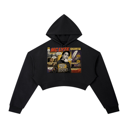 "Lyte as a Rock" Cropped Hoodie