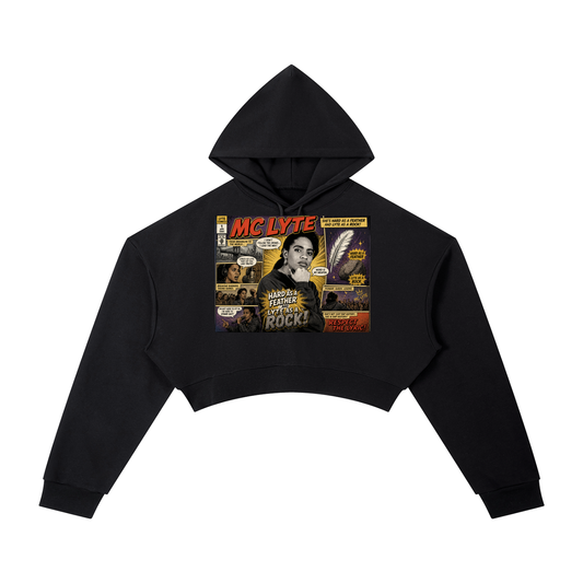 "Lyte as a Rock" Cropped Hoodie
