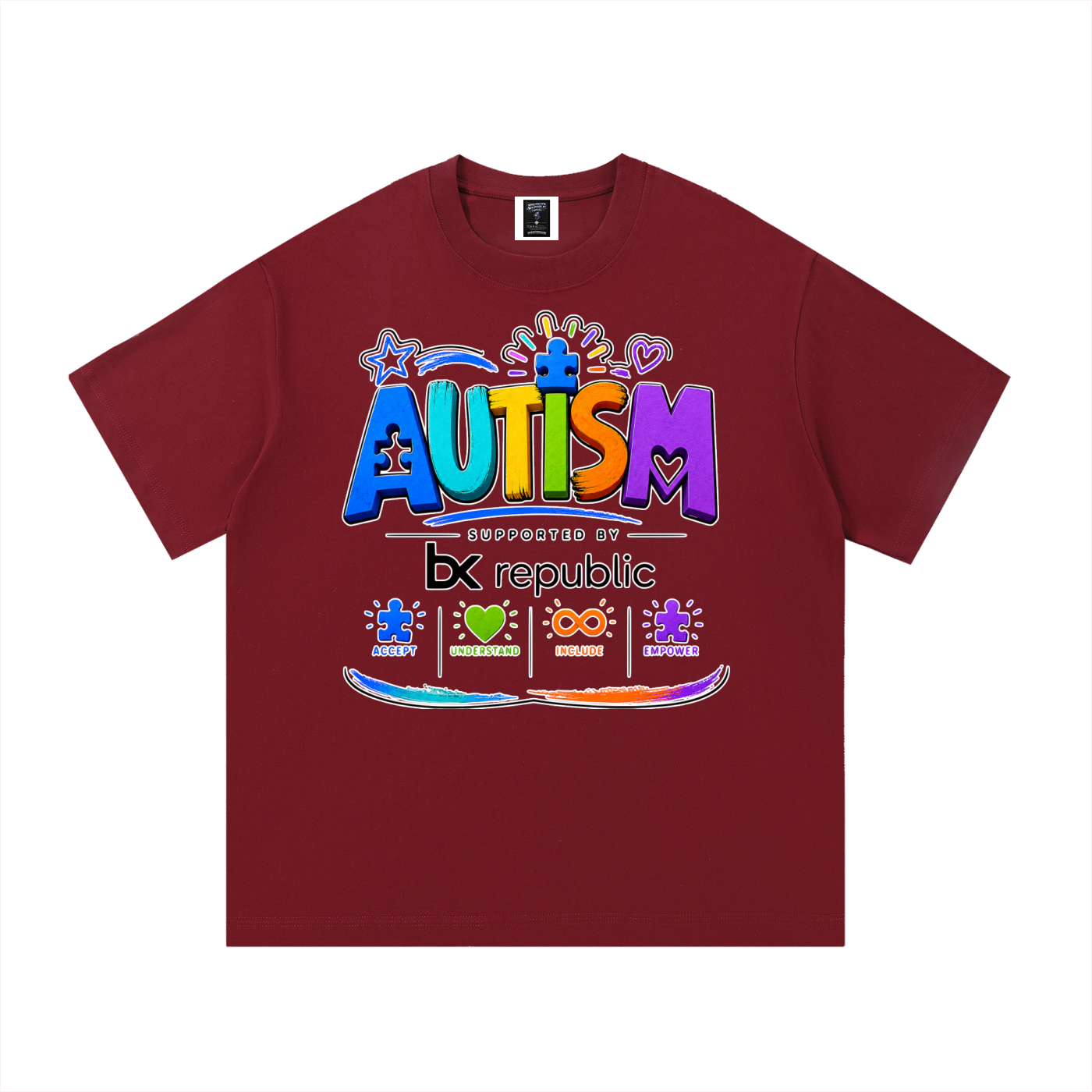 "Autism Speaks" Cotton T-Shirt